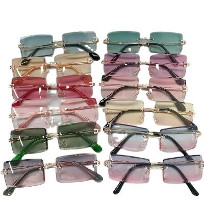 China Fashion Sunglasses Professional Manufacturing Rectangle Sun Glass Fashion Square Cheap Custom Sunglasses for sale