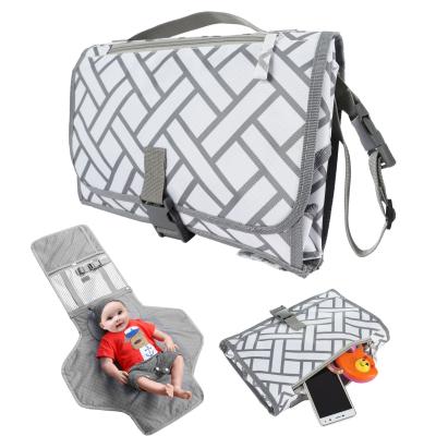 China Multifunctional Purpose Travel Portable Baby Waterproof Padded Diaper Changing Pad for sale