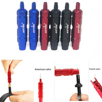 China For Multifunctional Bike Bicycle Tire Valve Core The Removal Tool Disassembly Wrench for sale