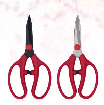 China Universal garden thick bonsai stainless steel cutting pruners floral scissors flower florist scissors for sale