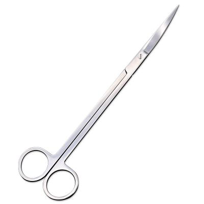 China Stainless Steel Viable Aquatic Aquarium Fish Tank Wave Hydroponics Aquascaping Scissors for sale