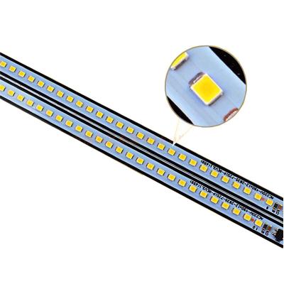 China LANDSCAPE high brightness 220v smd 2835 72leds led rigid strip light with aluminum profile for sale