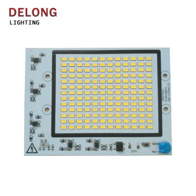 China Sanan high lumen high quality module ac220v 4kv SMD2835 50w flood light AC integrated DOB led driver for sale