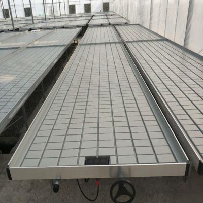 China Galvanized Steel Product Hydroponic Systems Garden Plastic Nursery Tray for sale