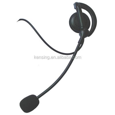 China Monaural two way radio earhook monaural earphone for walkie talkie for sale