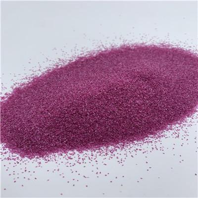 China Coated Abrasives Pink Fused Alumina Grains 98.5% Great Hardness / Toughness for sale