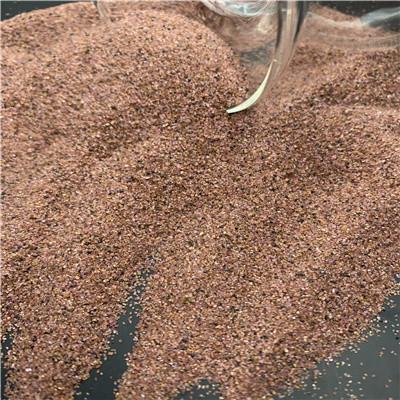 China Mesh Customerized Garnet Abrasive Sand 95.1% High Purity River Garnet Sand for sale