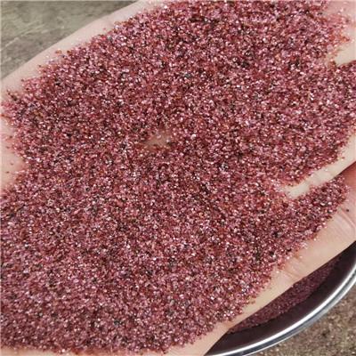 China Garnet Abrasive Grit econômico, 95,6% malha da grandada 120 da pureza alta à venda