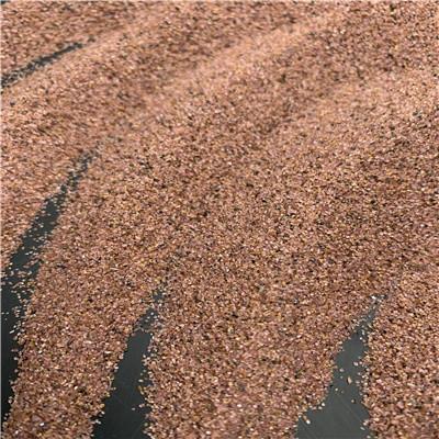 China High Purity Garnet Sandblasting Sand / 80 Grit 100 Grit Garnet Sand for sale