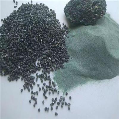 China 9.4 Mohs Green Silicon Carbide 600 Grit 220 Grit Blocky / Sharp Shape for sale