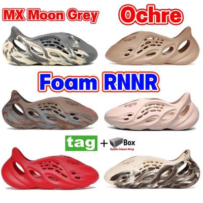 China 2022 Fashion Trend 2022 Fashion Foam RNNR Slide Shoes Ocher Lady MX Women Sneakers Sandals With Box for sale