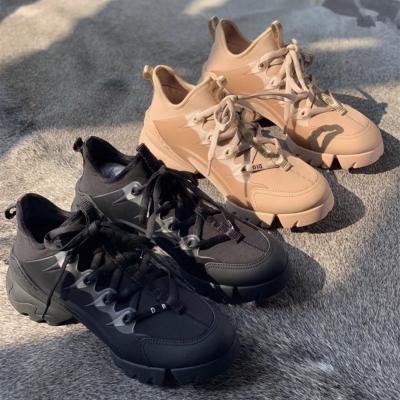 China Fashion Trend New D-Link Chunky Sneakers Platform Woman Vulcanize Shoes Size Increase for sale