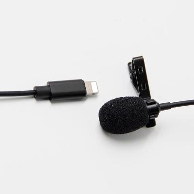 China Factory Sale 8 Pin Microphone Recording Cable Microphone Charging Adapter Audio Noise For Audio for sale