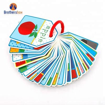 China Educational Toy Playing Kids Match Cards Art Paper for sale