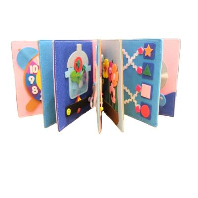 China Customized Felt Book High Quality Material Educational Toys Manufacturer Preschool Children's Enlightenment Eco-Friendly Book for sale