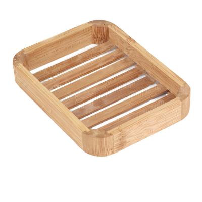 China Sustainable Eco Friendly Luxury Soap Box Bamboo Soap Holder Bamboo For Bathroom for sale