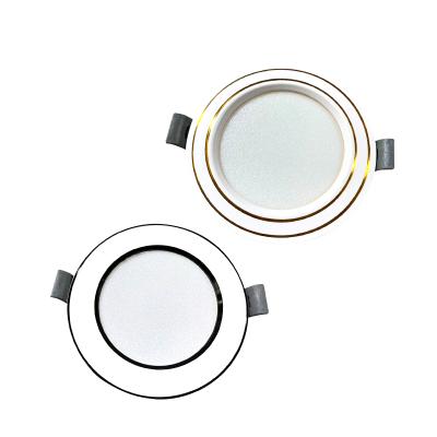 China Modern Design Contracted Wind /Northern Wind Downlights Housing Rohs 5W Aluminum ERP Led Cob Recessed Ceiling Accessories Fixture Downlight for sale