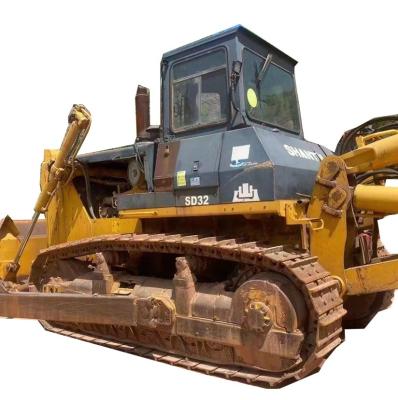 China SHANTUI SD32 30Ton 320HP Bulldozer usado con cilindro hidráulico en venta