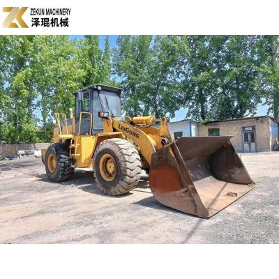 China Liugong ZL50CN Used Compact Wheel Loader 17000kg Machine Weight for sale