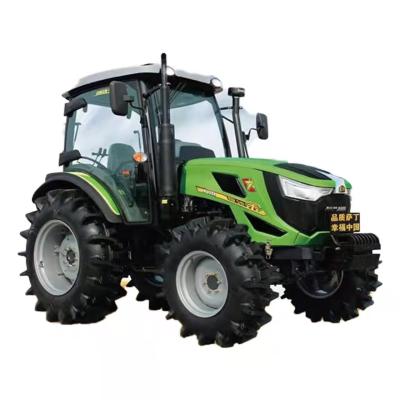 China Grüner 100 PS Crawler Traktor 4WD Brandneuer Traktor für Landwirtschaft zu verkaufen