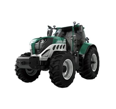 China 260HP Agricultura Trator compacto 4WD Trator de tração nas quatro rodas Preto Verde à venda