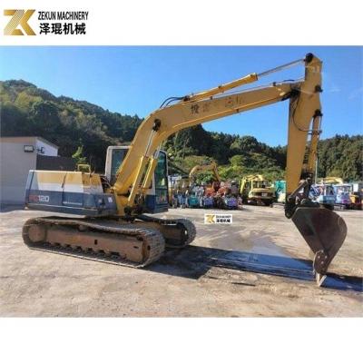 China 12 ton KOMATSU PC120 Gebruikte graafmachine PC120-5 Gebruikte mini-graver Te koop