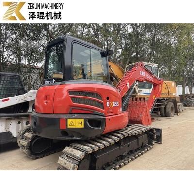 China Gebrauchtes Kubota 165 KX165-5 6 Tonnen Minibagger Gebrauchtbagger zu verkaufen