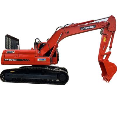 China Original Earth Digger 22 Ton Second Hand Doosan 225 Excavator DX225LC for sale