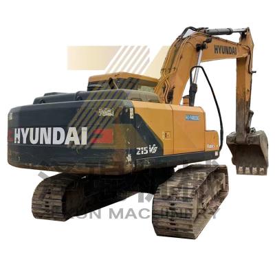 China Professional Refurbished 215 R215 R215VS R215-7 Excavator in with 21 Ton Operating Weight zu verkaufen