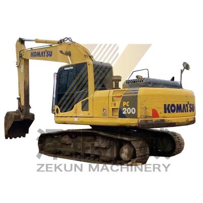 China Second Hand PC200-7 Komatsu PC200-7 Crawler Digger in Shanghai PC-200-8M0 2019 zu verkaufen