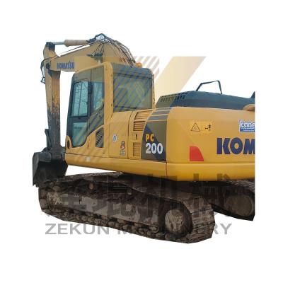 China Komatsu PC200-7 PC200-8N1 Crawler Excavator Digger with 110KW Engine in Shanghai zu verkaufen