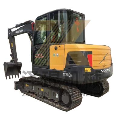 China Other Hydraulic Valve Used Volvo EC55 EC60 Mini Excavator with Low Working Hours for sale