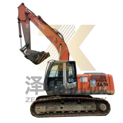 China Hitachi ZX200-3 Crawler Excavator with ISUZU Engine 6500 Working Hours in Shanghai en venta