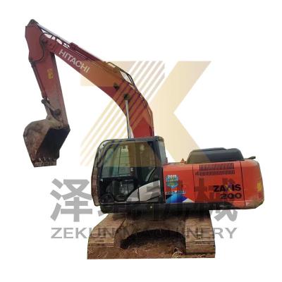 China 4475 Working Hours Used Hitachi ZX200 ZX200-3 ZX200-6 Crawler Excavator for Construction en venta