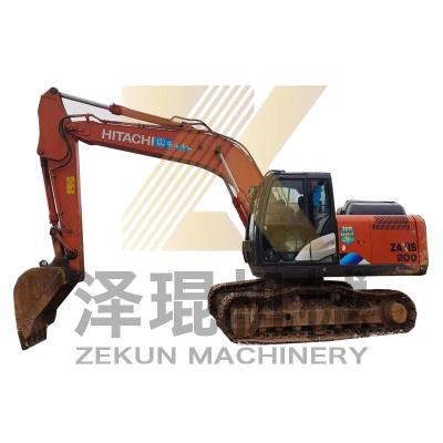 China 2013 2022 Used Hitachi ZX200 ZX200-3 5 Excavator with ISUZU Engine 20 Ton in Shanghai en venta