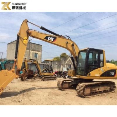 China Japão CAT312 Excavadoras de 12 toneladas usadas com 67KW e válvula hidráulica CATERPILLAR à venda