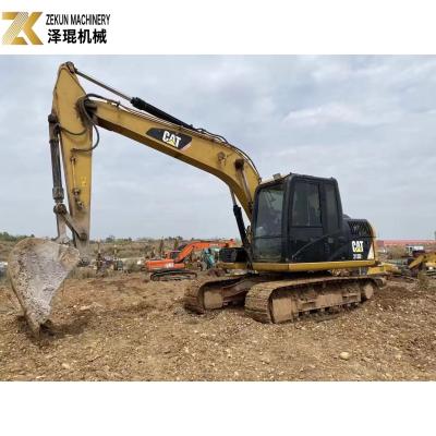 China Construcción de carreteras 13 toneladas CAT 313 Excavadora con motor Caterpillar y cilindro hidráulico en venta