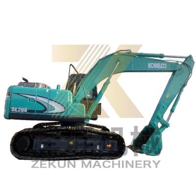 China Excavadora usada Kobelco SK200-10 con capacidad de cubo de 0,93 m3 y otra válvula hidráulica en venta