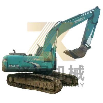 중국 사용 된 Kobelco SK210LC-8 SK210-6E 발굴기 좋은 상태와 1m3 버킷 용량 판매용