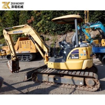 China Japan Small Bagger 5.5Ton Used Komatsu PC55 Excavator PC55MR PC55MR-2 Manual zu verkaufen