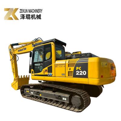 Китай Second Hand Komatsu PC220-8 22Ton Hydraulic Crawler Excavator with 2001-4000 Working Hours продается