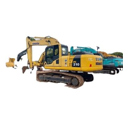 Chine Travaux de construction utilisés Komatsu PC210 Excavateur PC210-7 PC210-8 21 Tonnes en bon état à vendre