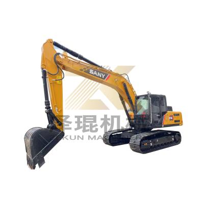 China Originalfarbe 21 Tonnen Crawler Bagger Gebraucht Sany 215C Bagger Baumaschinen zu verkaufen