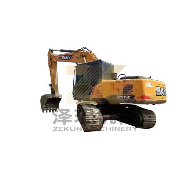 China Used Sany SY215C Excavator 2018 Construction Machine with Original Engine zu verkaufen