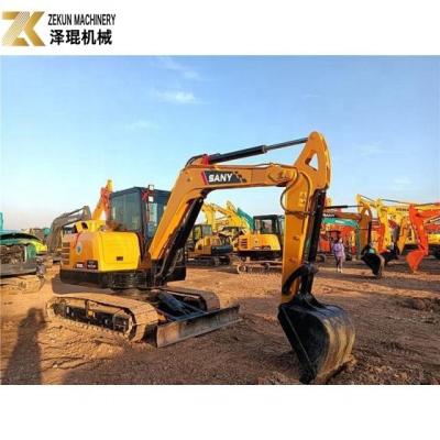 China Used 6 Ton Sany 60 Excavator Crawler SY60C PRO with Sany Engine and 0-2000 Working Hours zu verkaufen