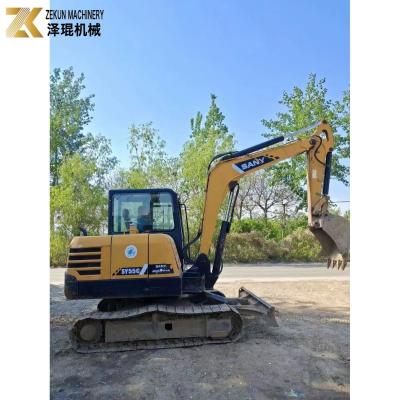 China 5.5 Ton Operating Weight Used Sany 55 Excavator SY55C-9 with Other Hydraulic Cylinder zu verkaufen