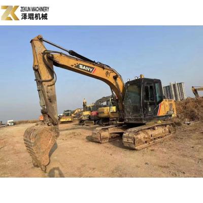 China Excavadora de 13 toneladas usada Sany Crawler SY135C SY135C-8 SY135C-9 con horas de trabajo bajas en venta