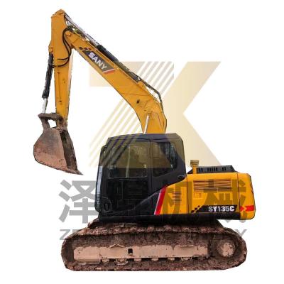 China Sany SY135 Excavator with Other Hydraulic Valve in Good Condition for sale