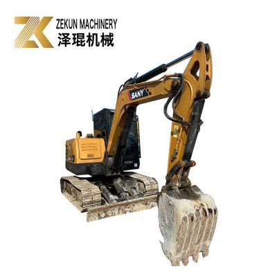 중국 6000 KG Machine Weight SANY SY60C Pro 6 Ton Crawler Excavator 판매용