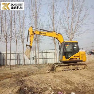 China 7 toneladas Mini Sany 75 Excavadora usada SY75C para la construcción en venta